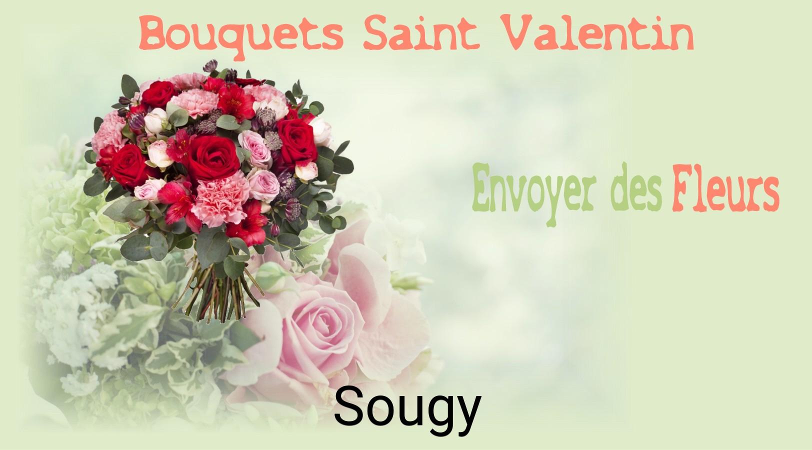 Roses de Saint-Valentin livrées à Sougy